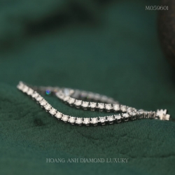 M059601 Lắc tennis VT14K gắn 60 viên kim cương
